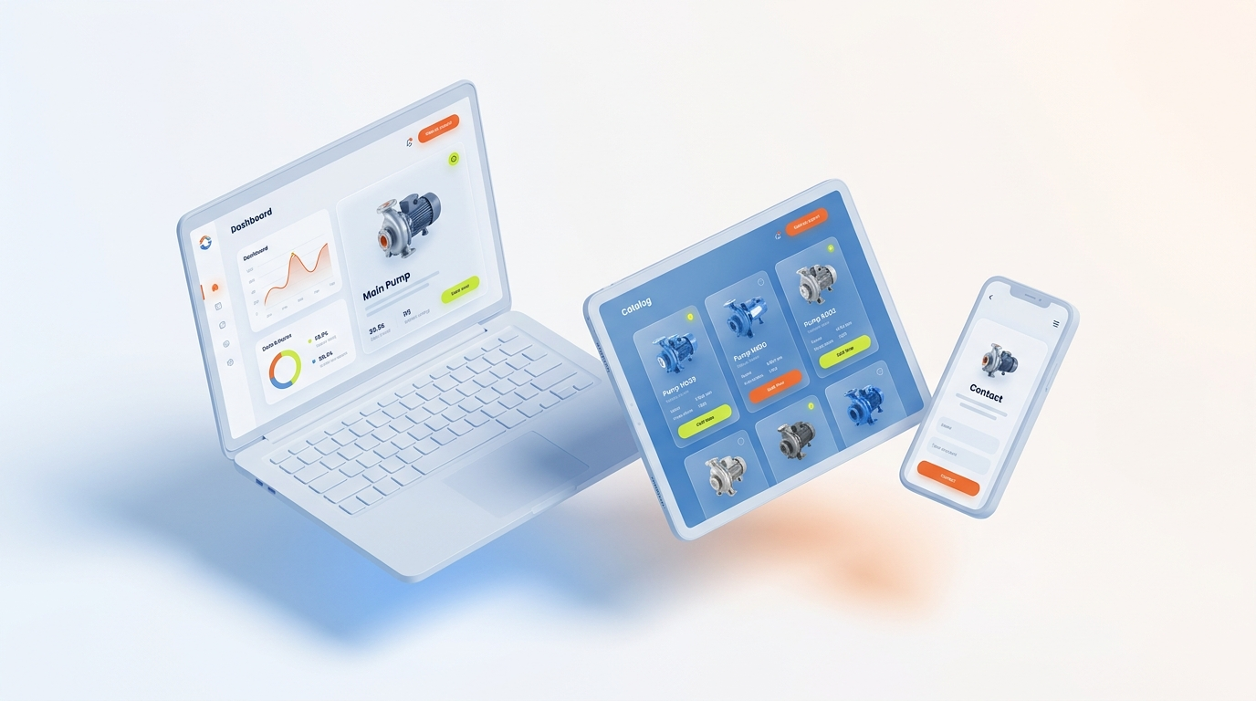 Pump Range Product Microsite